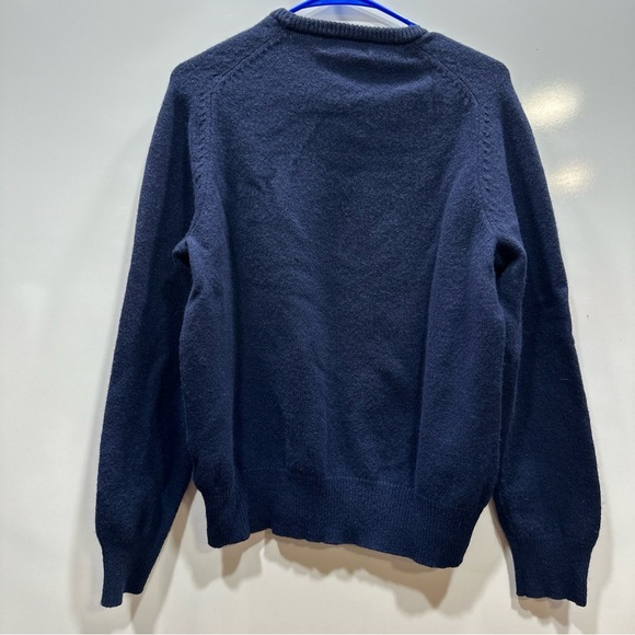 J. Crew Navy Crew Neck Sweater - Picture 5 of 7